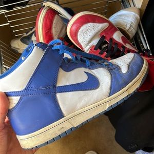 Size 10 blue dunks